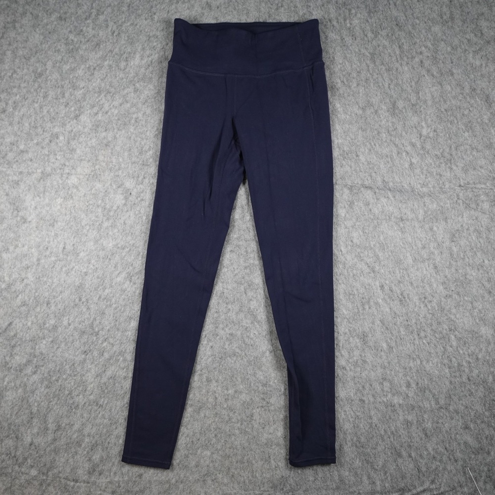 Athleta Leggings Women Small Navy Blue High Rise Chaturanga Tight 28" Yoga Run